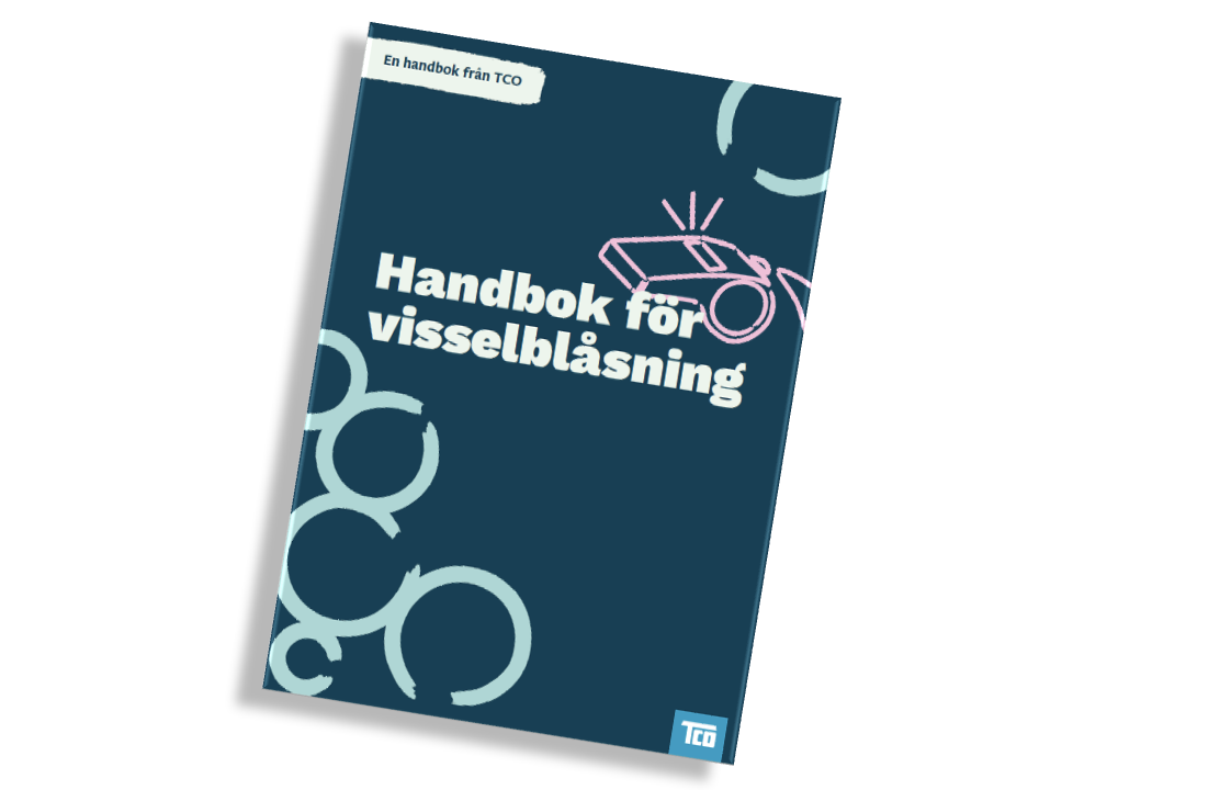 Omslag till Handbok för visselblåsning